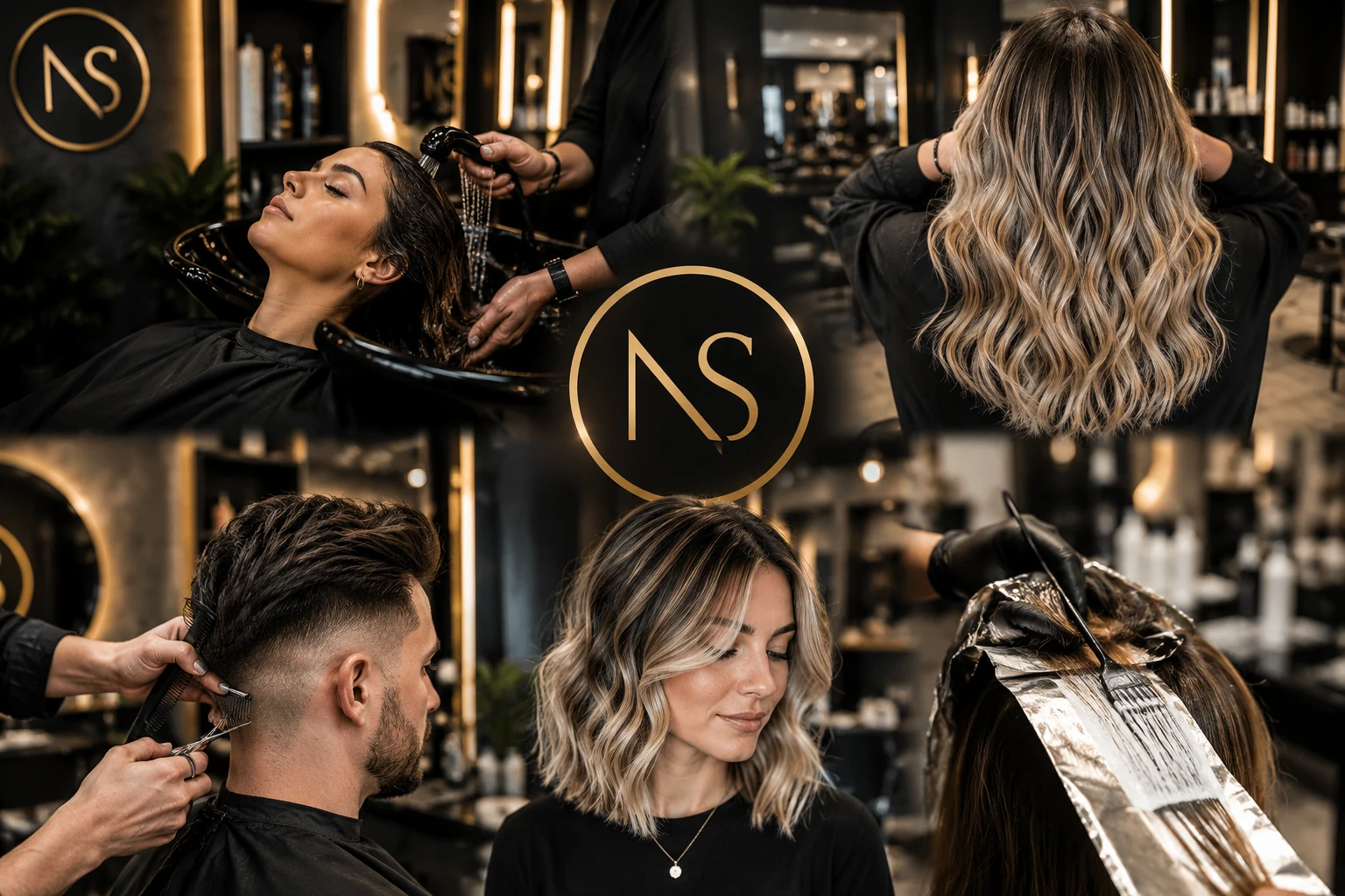 New Style Kierspe Leistungen im Friseursalon mit Haarschnitt, Farbe, Strähnen, Styling und Haarpflege
